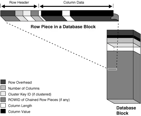How Oracle stores data alt text