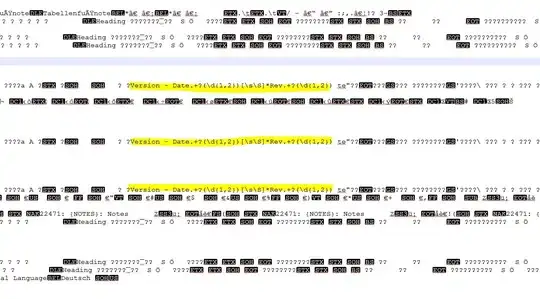 parts of value of matchPattern
