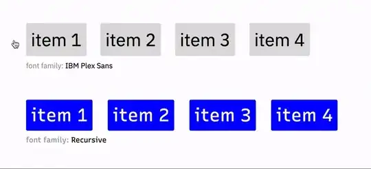 comparing proportional to uniwidth font