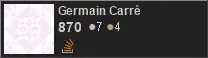 profile for Germain Carré on Stack Exchange, a network of free, community-driven Q&A sites