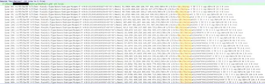 PDF examined in notepad++