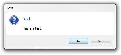 Task Dialog