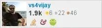 profile for vs4vijay on Stack Exchange, a network of free, community-driven Q&A sites