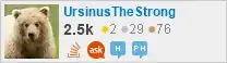 profile for UrsinusTheStrong on Stack Exchange, a network of free, community-driven Q&A sites