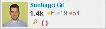 profile for Santiago Gil on Stack Exchange