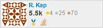 profile for R. Kap on Stack Exchange, a network of free, community-driven Q&A sites