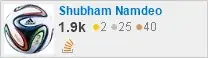 profile for Shubham Namdeo on Stack Exchange, a network of free, community-driven Q&A sites