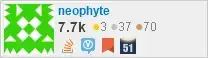 profile for neophyte on Stack Exchange, a network of free, community-driven Q&A sites