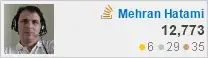 profile for Mehran Hatami at Stack Overflow, Q&A for professional and enthusiast programmers