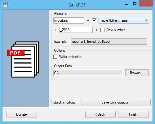 purple struck through text followed by regular green text