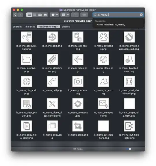 preview icons