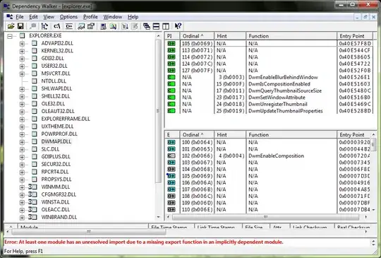 Explorer dwmapi.dll exported functions