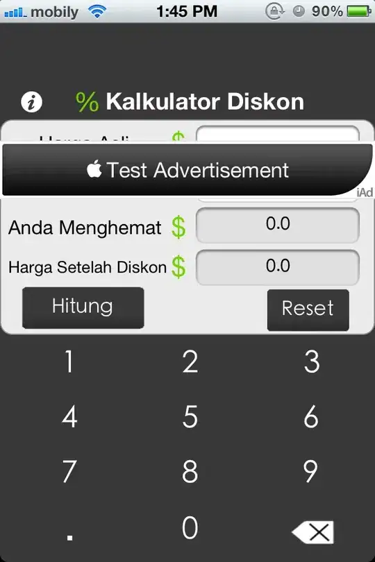 Red difference pixels with PDF file 1 as background context