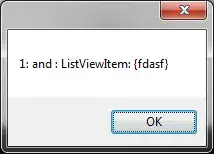 how the table looks like