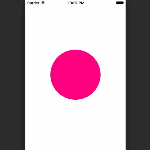 smoothly resizing circle view