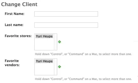 Here is the image of my problem