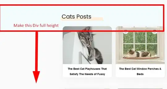 The 2 changes and their effect on the result...