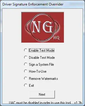 Driver Signature Enforcement Overrider screenshot