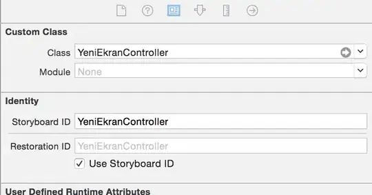 First list is how it should me last is how it is now.