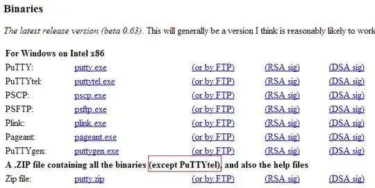 Plot of DBSCAN clustering showing matched clusters only