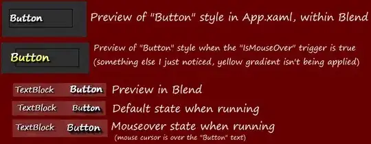 File properties of the installer