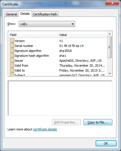 Object with base64 attribute