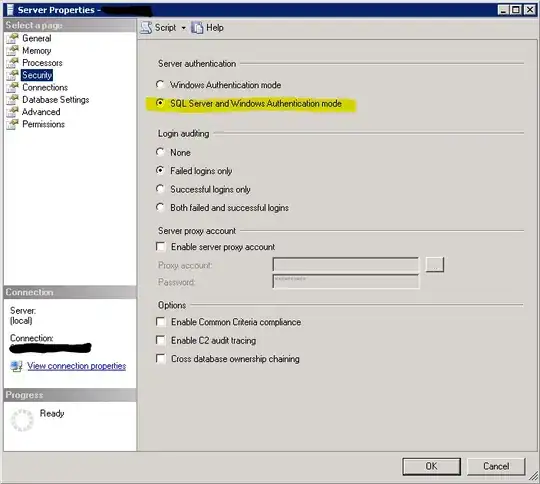 Text format on the column