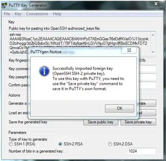 Screenshot of Result