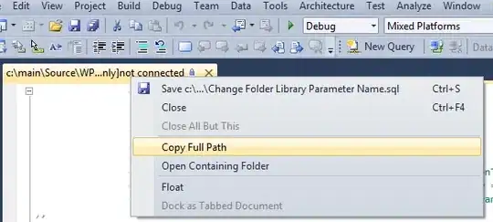 FeatureCollection with two Features