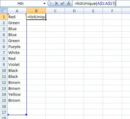 Enter data and call function