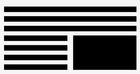 node example of the same line of code but with a custom object, also returning an array of empty object