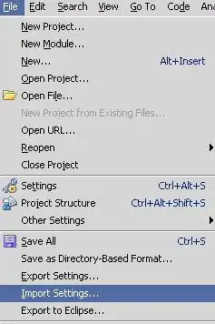 attempt at multicolored line with legend