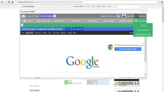 Charles Response headers on the first load