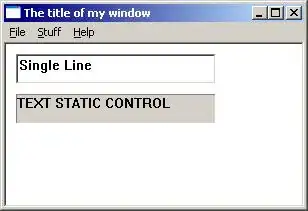 Here the state after I delete Filter 1 