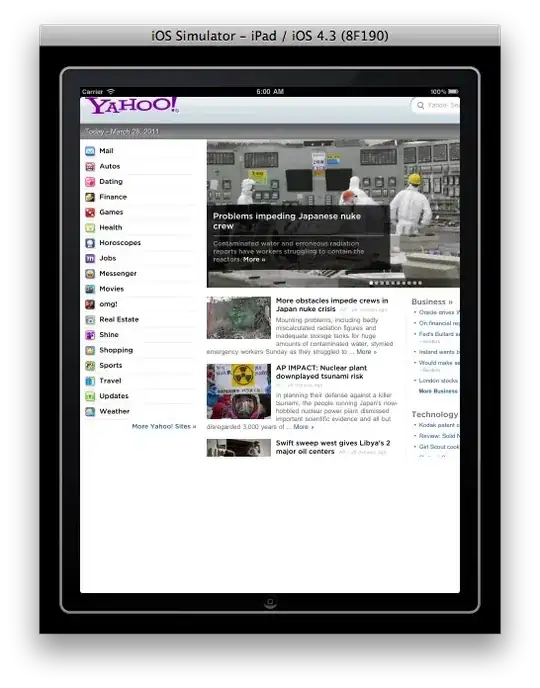 sample Material toggle button