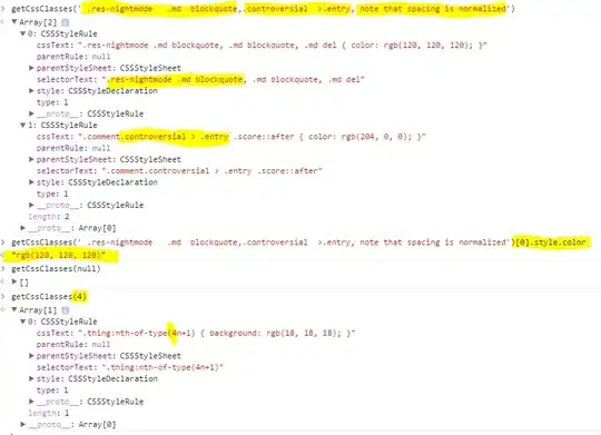 outcome of setting the tint color on just the first EditText