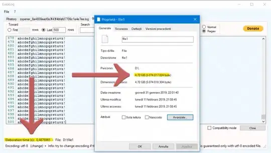 Error message that I have got