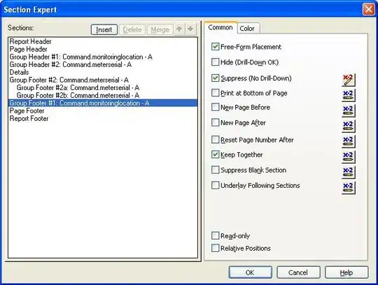 The content I want to extract
