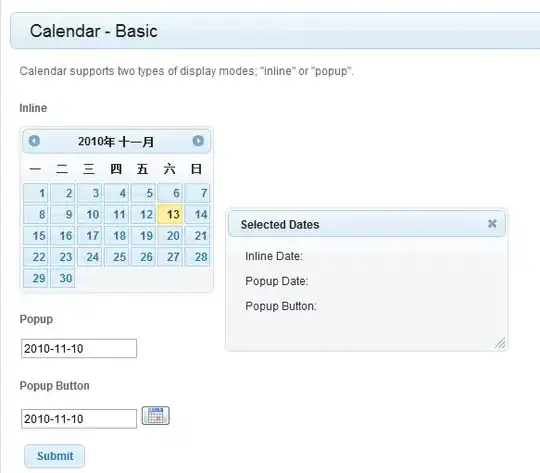 Showing that the view model is not null.