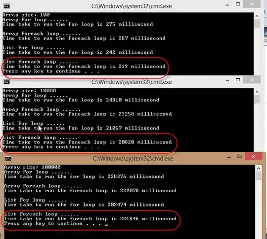 "explain" result for IN operator