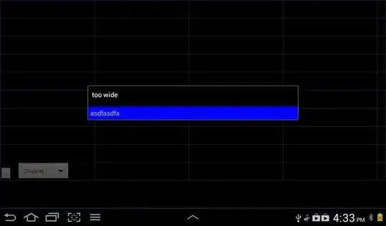 I can't figure out why the dialog isn't wrapping the text.