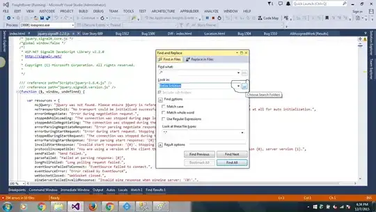 Example 1 what am getting now