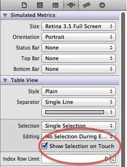 My database table course