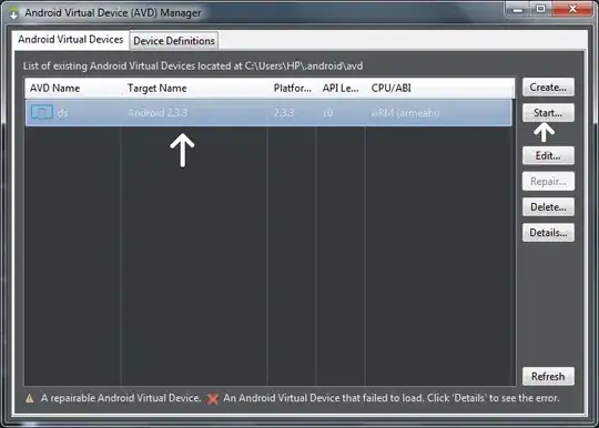 Program running in VICE