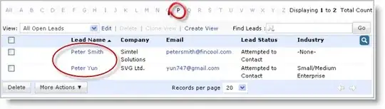 Screenshot for steps