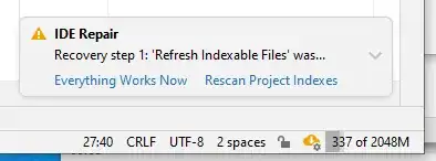 Calendar look with hard-written variable