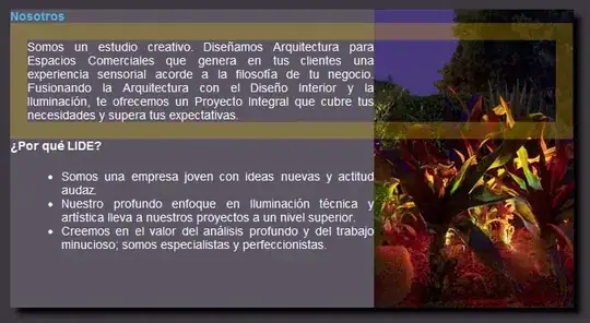 After user selection