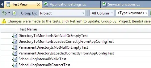 The Test View Window
