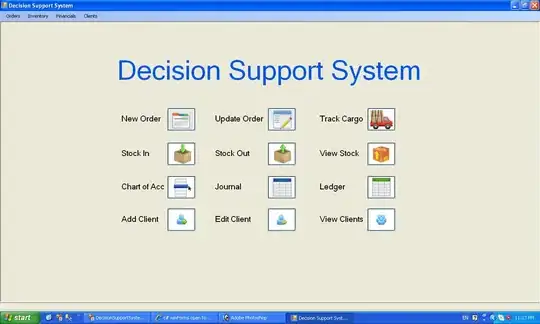 Here's the working for 1st Menu