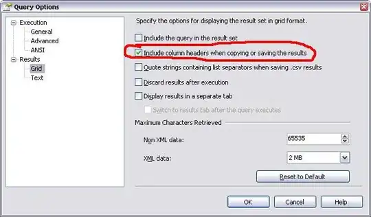a slider with simple labels